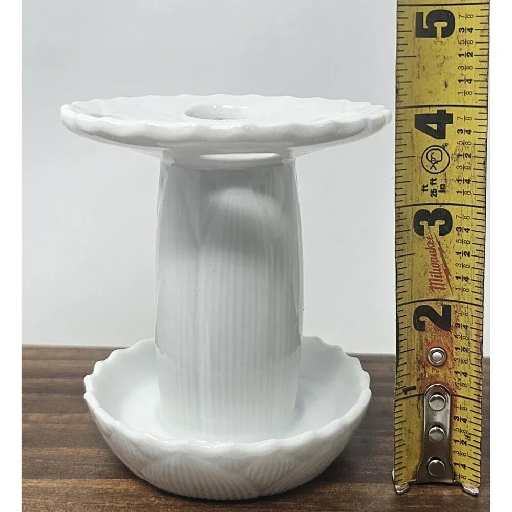 Vtg Pier One 4 Slot Toothbrush Holder Ceramic White Sunflower Pedestal Japan 4